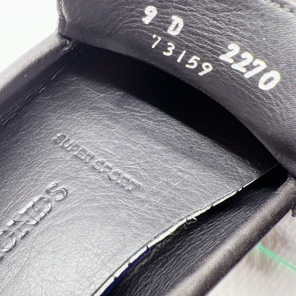 Allen Edmonds Super Sport Mens Driver Loafers Shoes Dress Black Leather US 9 - Picture 12 of 13